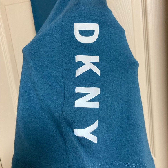 Womens DKNY Sport Blue Tunic Tank Top size Small - Picture 2 of 6